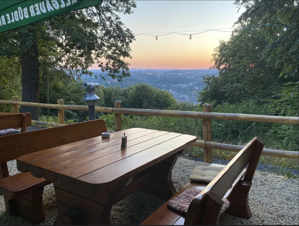 Berggasthof, Restaurant Spiegelslust Marburg Außenbereich
